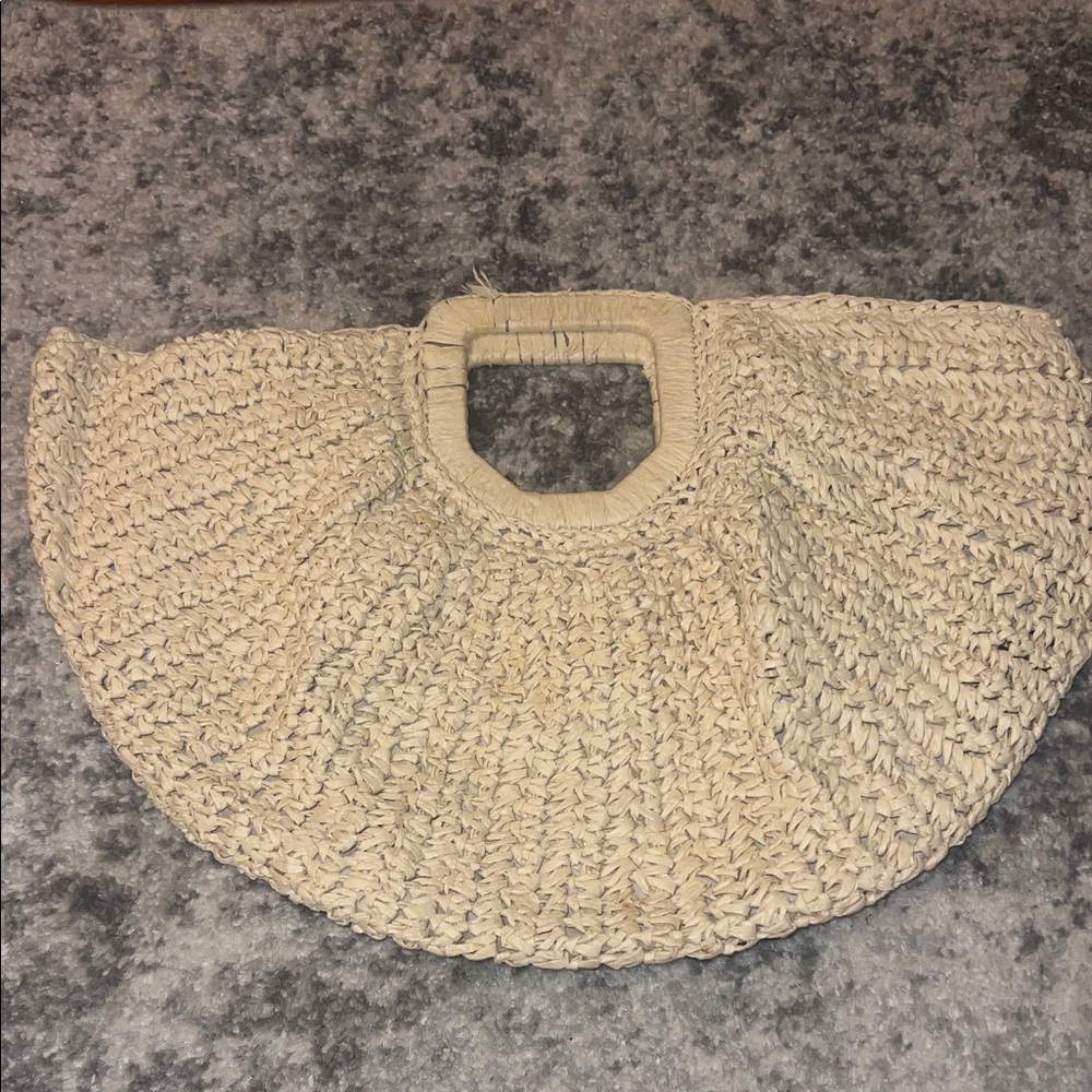 SHEIN Beige Woven Wristlet